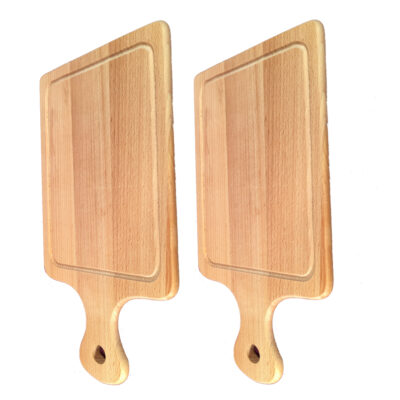 Rectangle Wooden Pizza and Chopping Board - Image 3