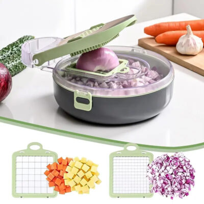 Multifunctional Safe Round Vegetable Cutter