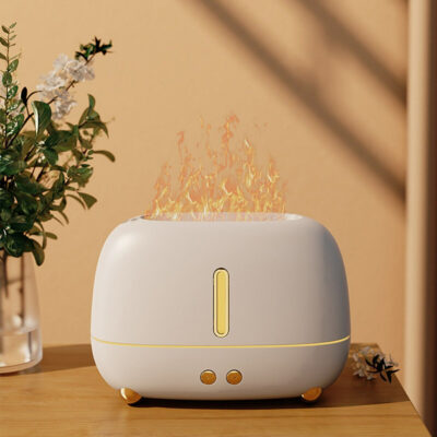 250ml Flame Aromatherapy Humidifier - Image 9