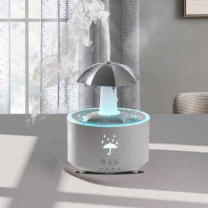 LED Rotating Umbrella Humidifier