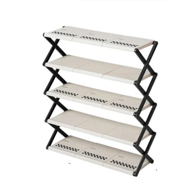 Five Layer Foldable Shoe Rack