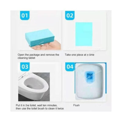 30pcs Floor and Toilet Cleaning Sheets - Image 9