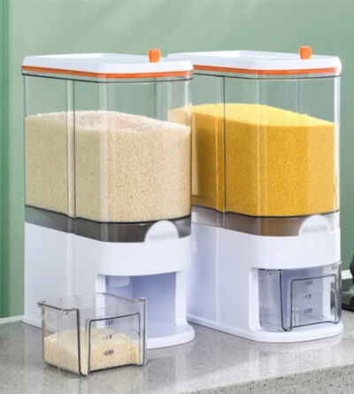 Plastic Grain Rice Cereal Dispenser - Image 4