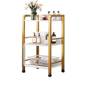 Three Tier Multi-Purpose Steel Trolley Shelf