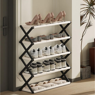 Five Layer Foldable Shoe Rack - Image 2