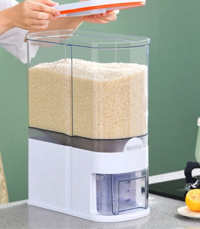 Plastic Grain Rice Cereal Dispenser - Image 2