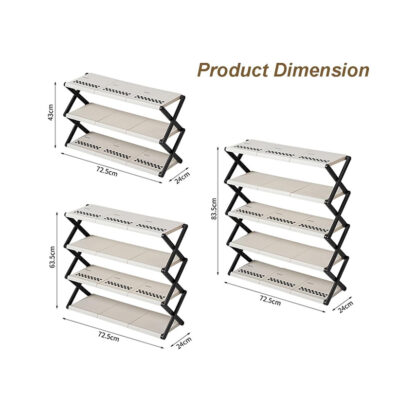 Five Layer Foldable Shoe Rack - Image 10