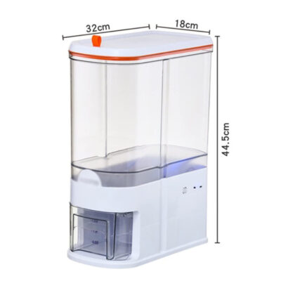 Plastic Grain Rice Cereal Dispenser - Image 3