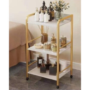 Three Tier Multi-Purpose Steel Trolley Shelf