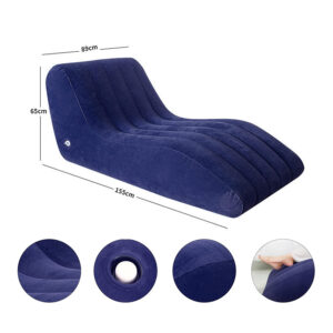 S Shaped Inflatable Sofa with Pump