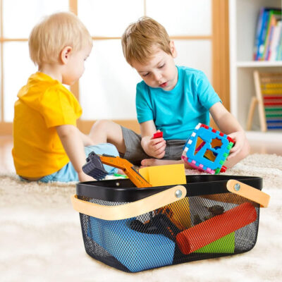 Handheld Mesh Rectangle Basket - Image 7