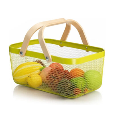 Handheld Mesh Rectangle Basket - Image 5