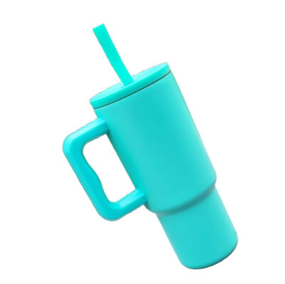 120ml Insulated Stainless Travel Tumbler with Straw - Image 10