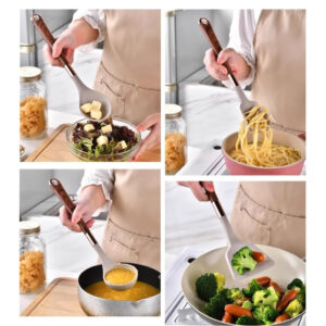 7pcs Marble Silicone Kitchenware Set
