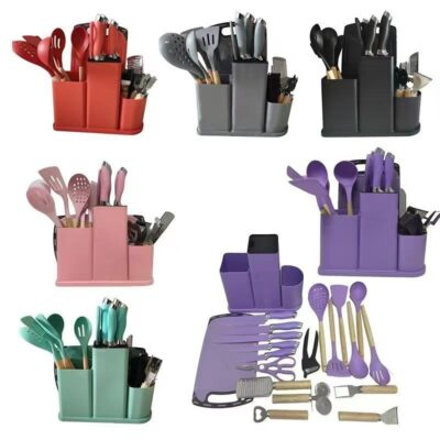 19pcs Heat Resistance Silicone Kitchenware - Image 7
