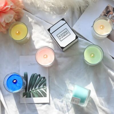 Scented Soy Waxed Candle Short - Image 9