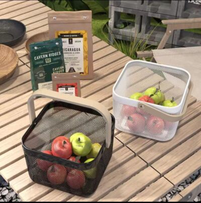 Handheld Mesh Square Basket - Image 2