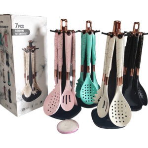 7pcs Marble Silicone Kitchenware Set