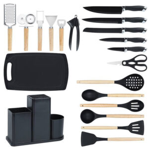 19pcs Heat Resistance Silicone Kitchenware
