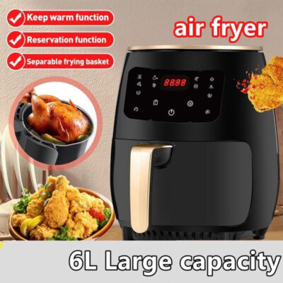 6L Silver Crest Electric Digital Air Fryer - Image 7