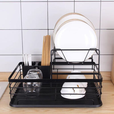 2 Floor Iron Dish Drainer Rack - Image 9