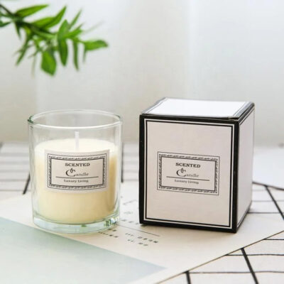 Scented Soy Waxed Candle Short - Image 4