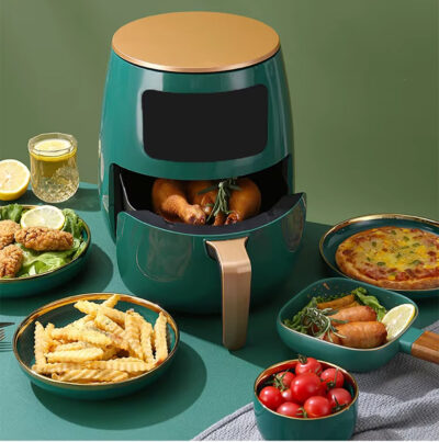 6L Silver Crest Electric Digital Air Fryer - Image 9
