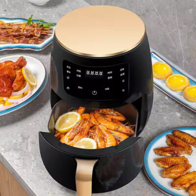 6L Silver Crest Electric Digital Air Fryer - Image 5