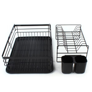2 Floor Iron Dish Drainer Rack