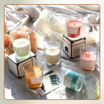 Scented Soy Waxed Candle Short - Image 7