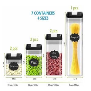 7pcs Airtight Food Storage Containers