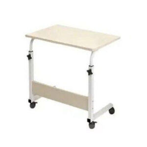 60cm Laptop Table With Wheels Black