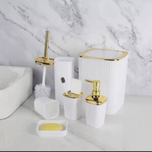 7pcs Luxury Bathroom Toilet Set