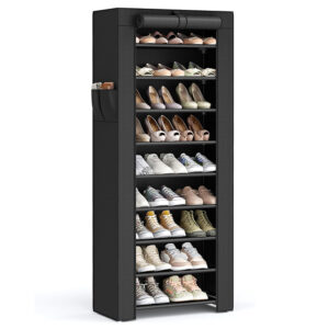 9 Tier Dustproof Shoe Rack