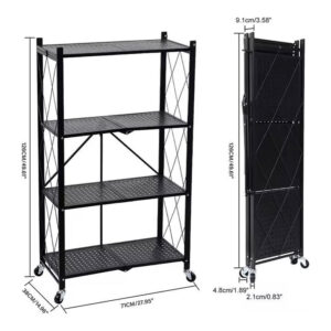 4 Layer Foldable Metal Display Rack