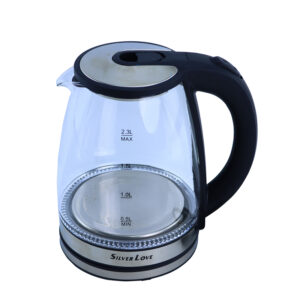 2L Silver Love Electric Kettle
