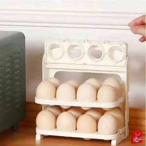 3 Layer Foldable Flip Egg Rack