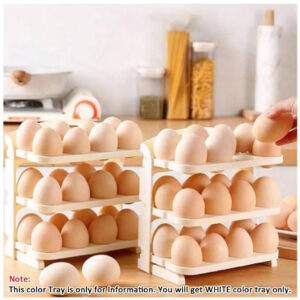 3 Layer Foldable Flip Egg Rack