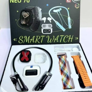 X8 Plus Smart Watch Combo Set