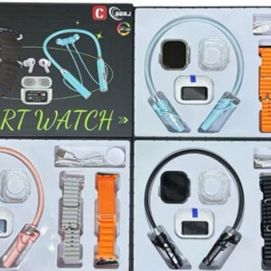X8 Plus Smart Watch Combo Set
