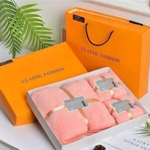 3 in 1 Fluffy Face And Body Towel