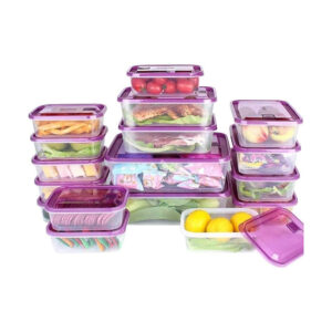 17pcs Food Lunch and Storage Boxes