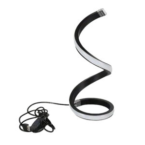 Spiral Bedside LED Lamp