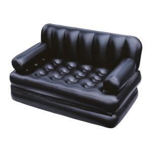 5-in-1 Inflatable Air Sofa with External Sidewinder