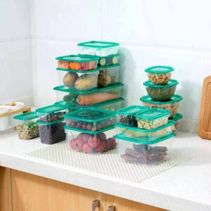 17pcs Food Lunch and Storage Boxes