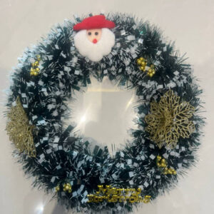 Christmas Sheep Snowflakes Wreath