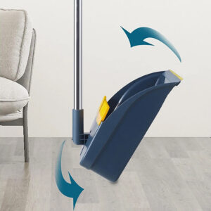 Handheld Trash Packer and Broom