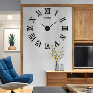 Roman Numerals Acrylic Wall Clock