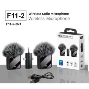 3 in 1 F11-2 Wireless Microphone Set