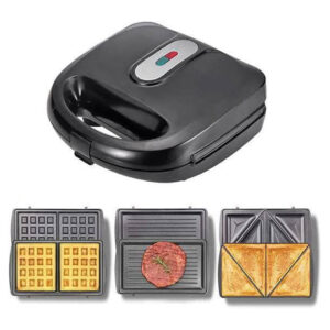 3 IN 1 Waffle Sandwich Maker 750w
